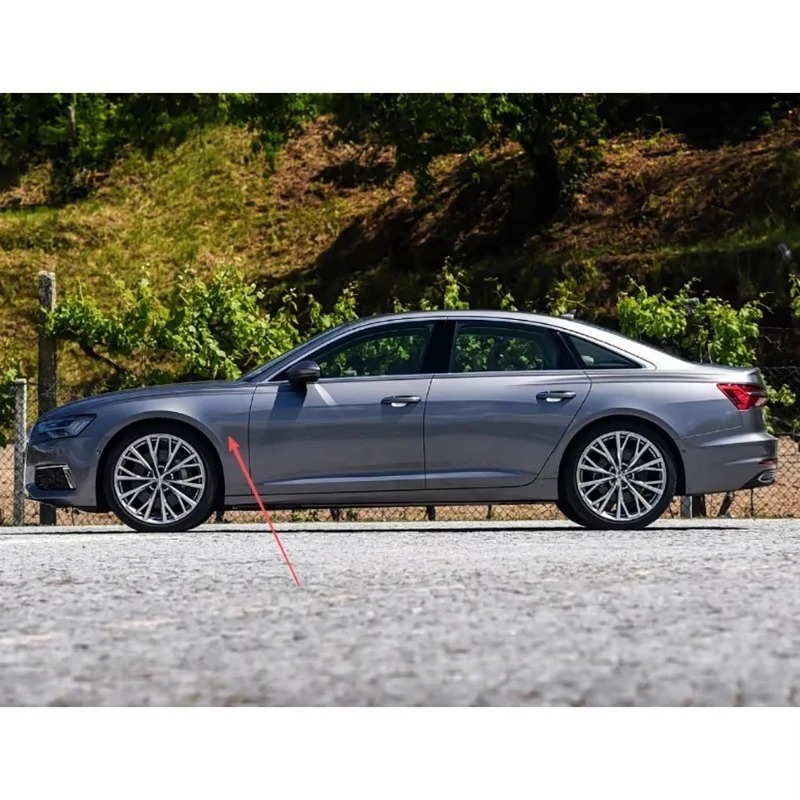 Premium Grey Replaced Aluminum Car Front Fenders for 2019 to 2025  A6 C8 4K0-821-105-B 4K0-821-106-B 4K0821105B 4K0821106B